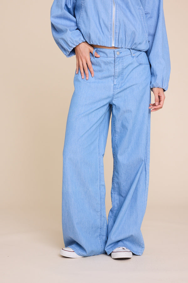 Line Of Oslo St. Barth Denim Trousers Trouser Light denim