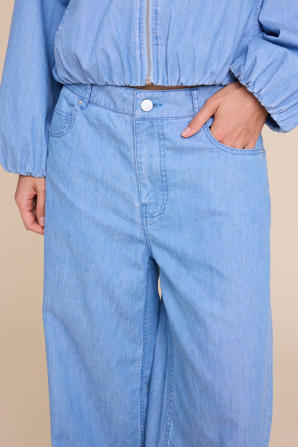 Line Of Oslo St. Barth Denim Trousers Trouser Light denim