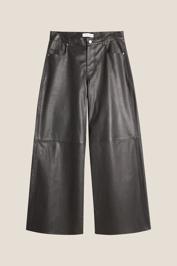 Line Of Oslo St. Barths Leather Leather pant Black 097
