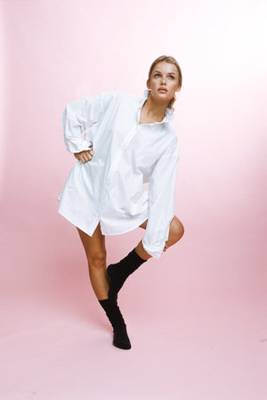 Line Of Oslo Stella Solid 24 Shirt Blouse White 001