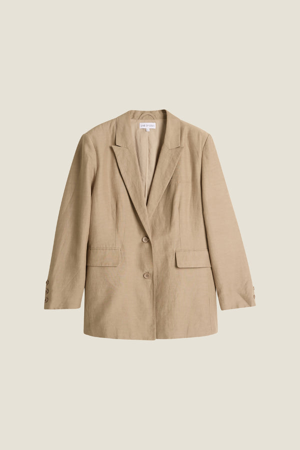 Line Of Oslo The Kid 25 Viscose Blazer Blazer Sand 069