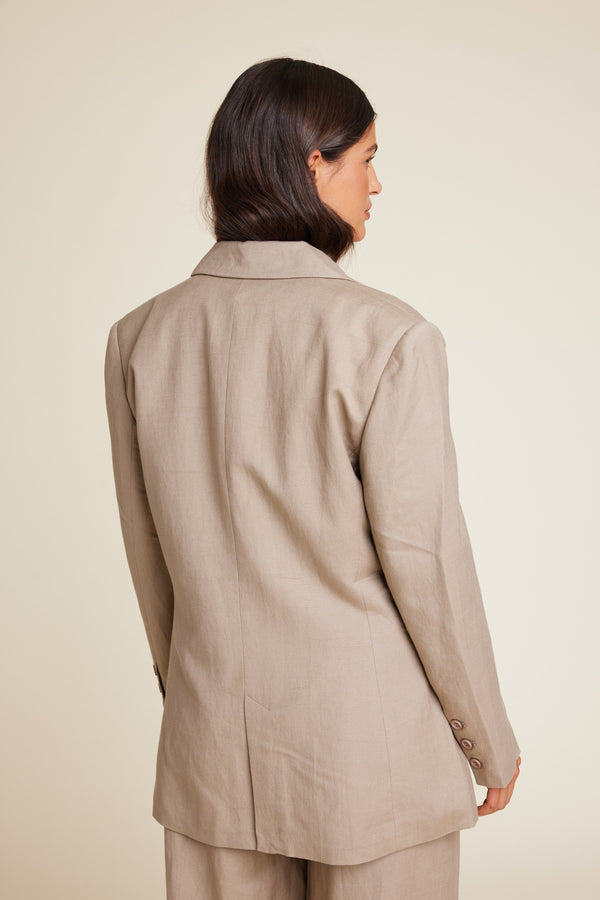 Line Of Oslo The Kid 25 Viscose Blazer Blazer Sand 069