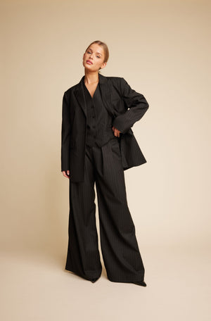 Line Of Oslo The Kid Stripe Blazer Blazer As is 136