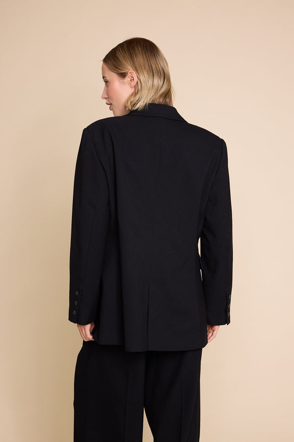 Line Of Oslo The Kid Wool Blazer Blazer Black 097
