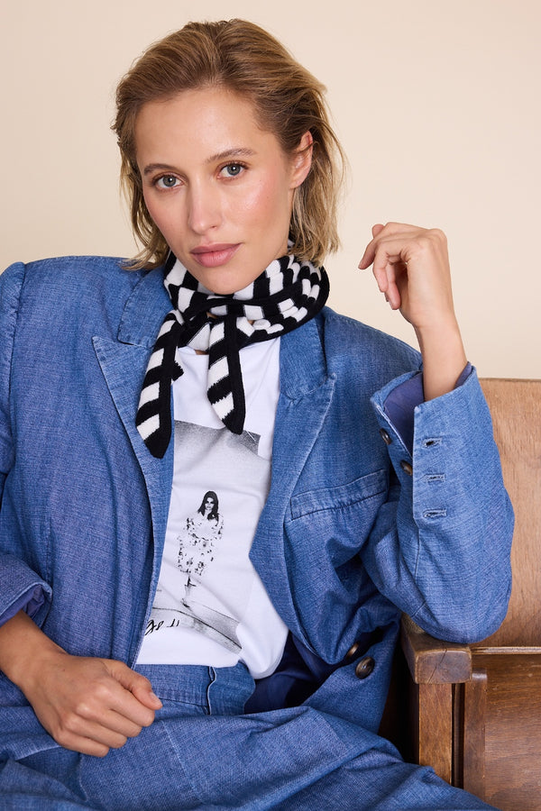 Line Of Oslo The Kid Denim Blazer Blazer Dark denim