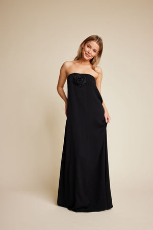 Line Of Oslo Tube Dress Dress Black 097