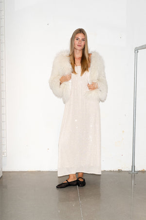 Line Of Oslo Tube Sequins Dress Dress Sand 069