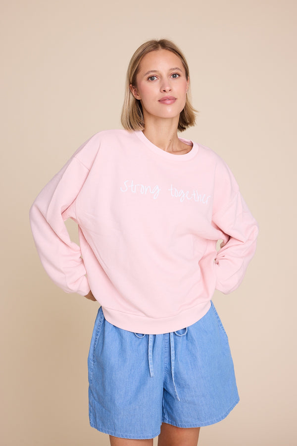 Line Of Oslo Universe Sweater Sweater Pink 002