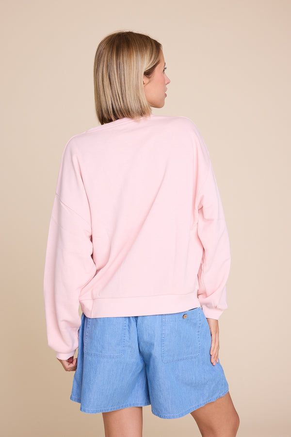 Line Of Oslo Universe Sweater Sweater Pink 002