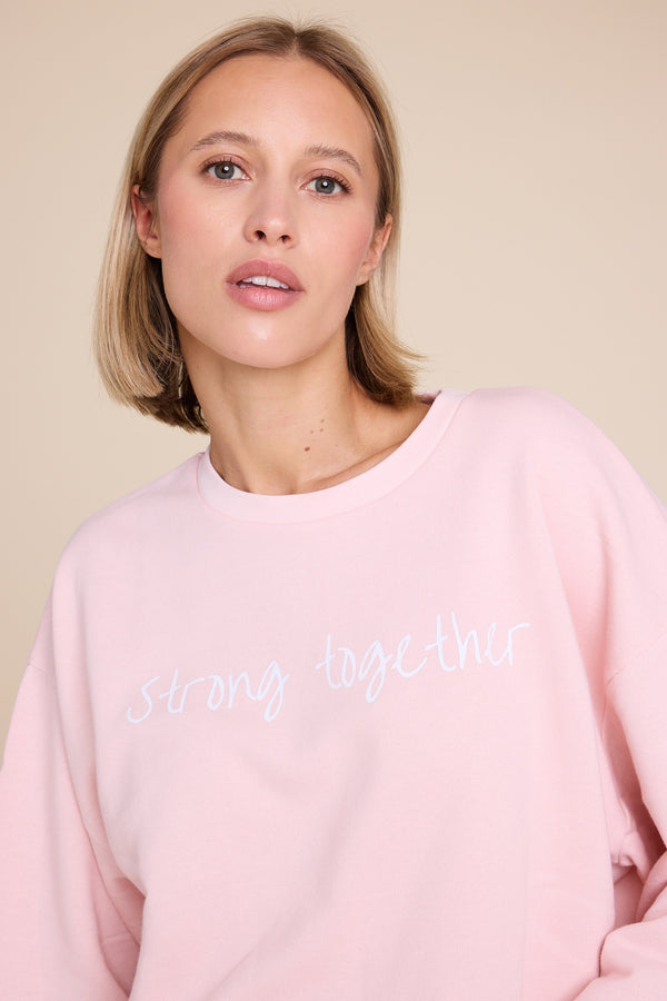 Line Of Oslo Universe Sweater Sweater Pink 002
