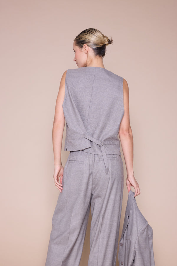 Line Of Oslo Ursula Solid Bukse Trouser Sand 069