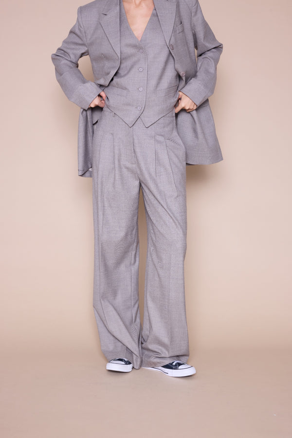 Line Of Oslo Ursula Solid Bukse Trouser Sand 069
