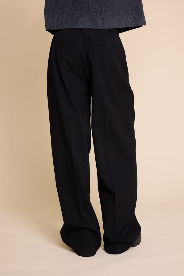 Line Of Oslo Ursula Wool Trouers Trouser Black 097