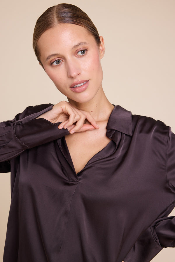 Line Of Oslo Vivian Blouse Blouse Brown 063