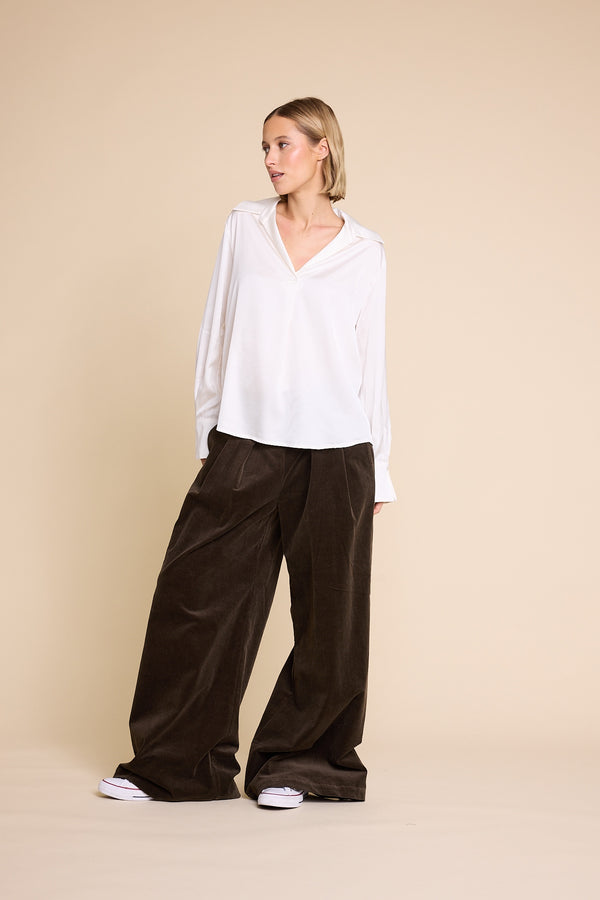 Line Of Oslo Vivian Blouse Blouse Creme 091