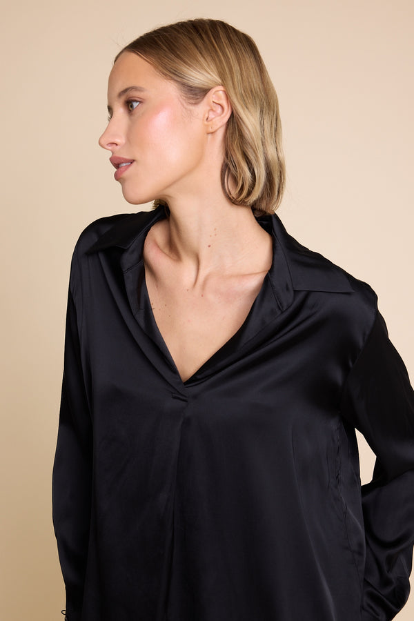 Line Of Oslo Vivian Blouse Blouse Black 097