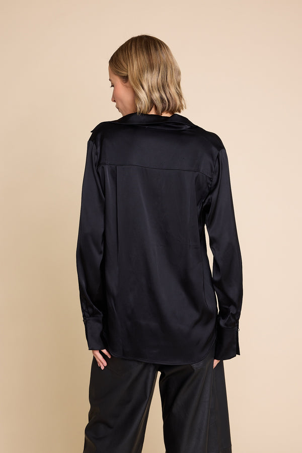 Line Of Oslo Vivian Blouse Blouse Black 097