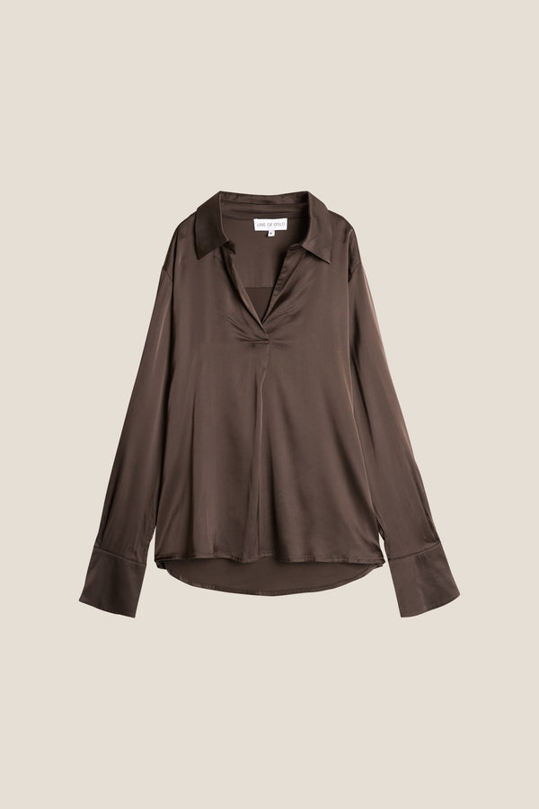 Line Of Oslo Vivian Blouse Blouse Brown 063