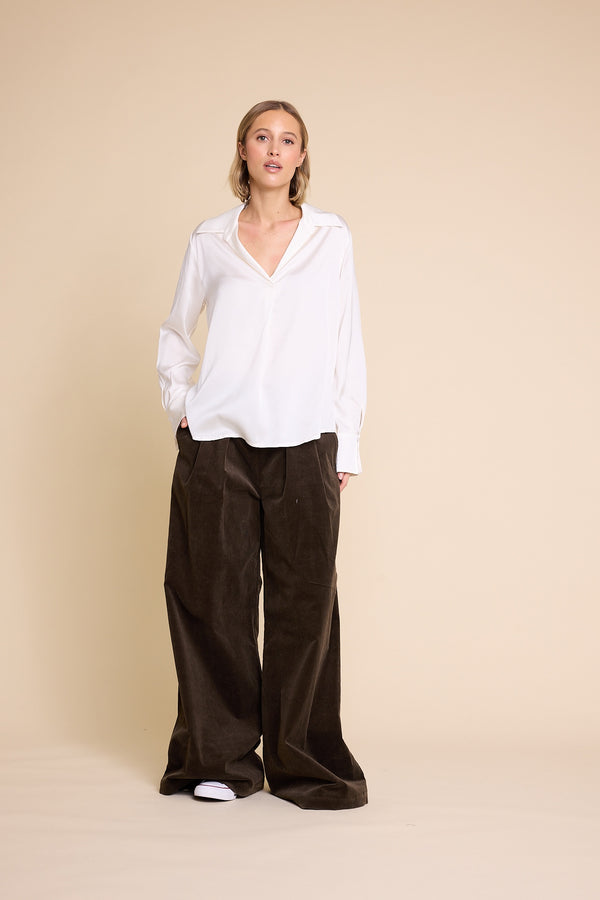 Line Of Oslo Vivian Blouse Blouse Creme 091