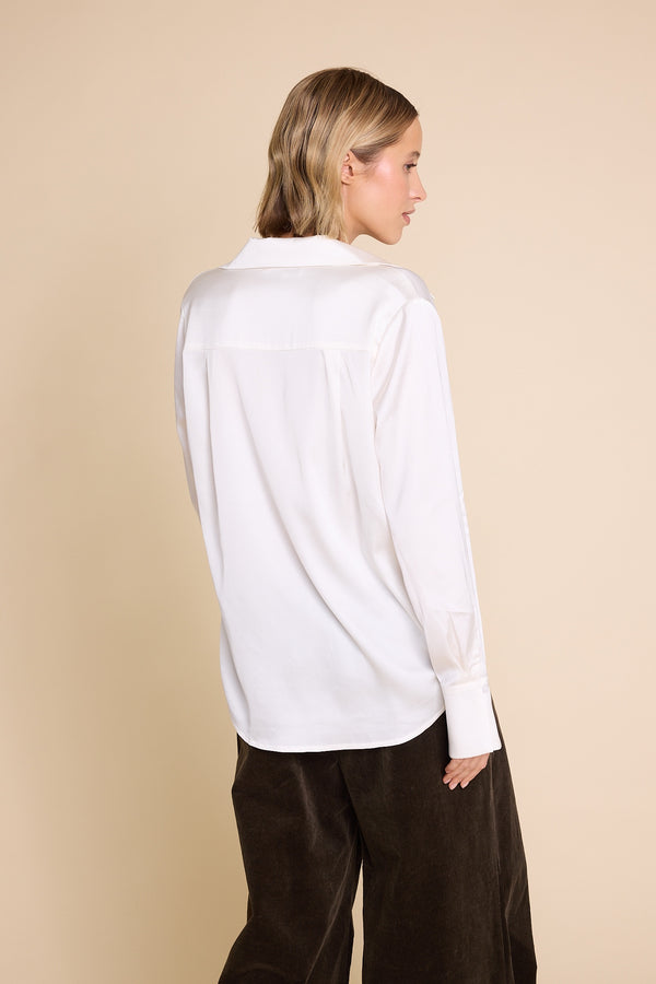 Line Of Oslo Vivian Blouse Blouse Creme 091