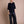 Line Of Oslo Yak Calm Strikket Topp Knitted sweater Black 097